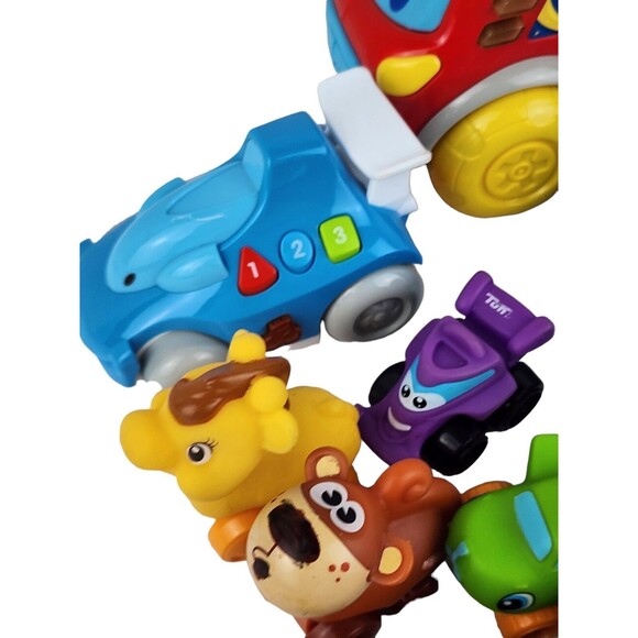 Playskool Tonka Unbranded Toddler Toys Chunky Cars Vehicles Lot - Picture 6 of 10